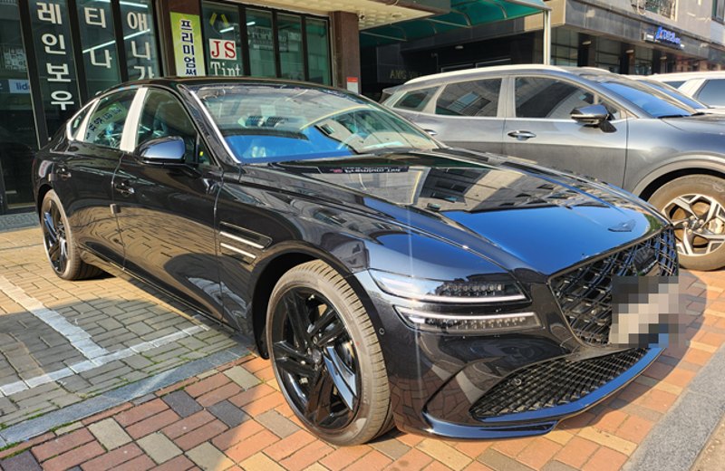 제네시스 G80 블랙에디션